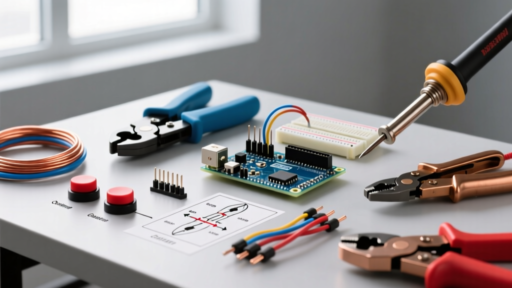 Button Wiring Arduino: Essential Materials and Tools Guide