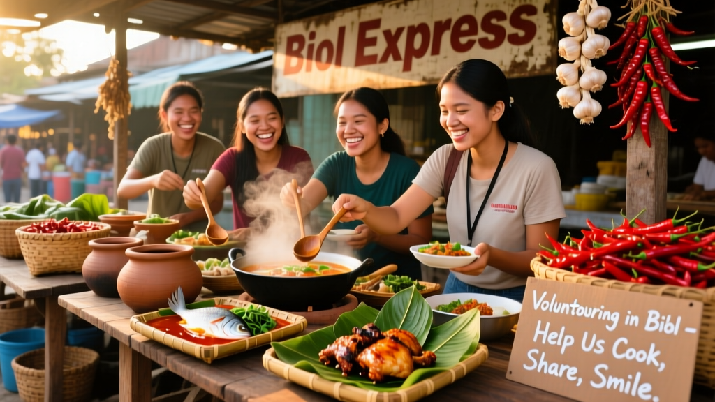 Voluntouring in Bicol Region of the Philippines: Cooking, Conservation, and Community Resilience