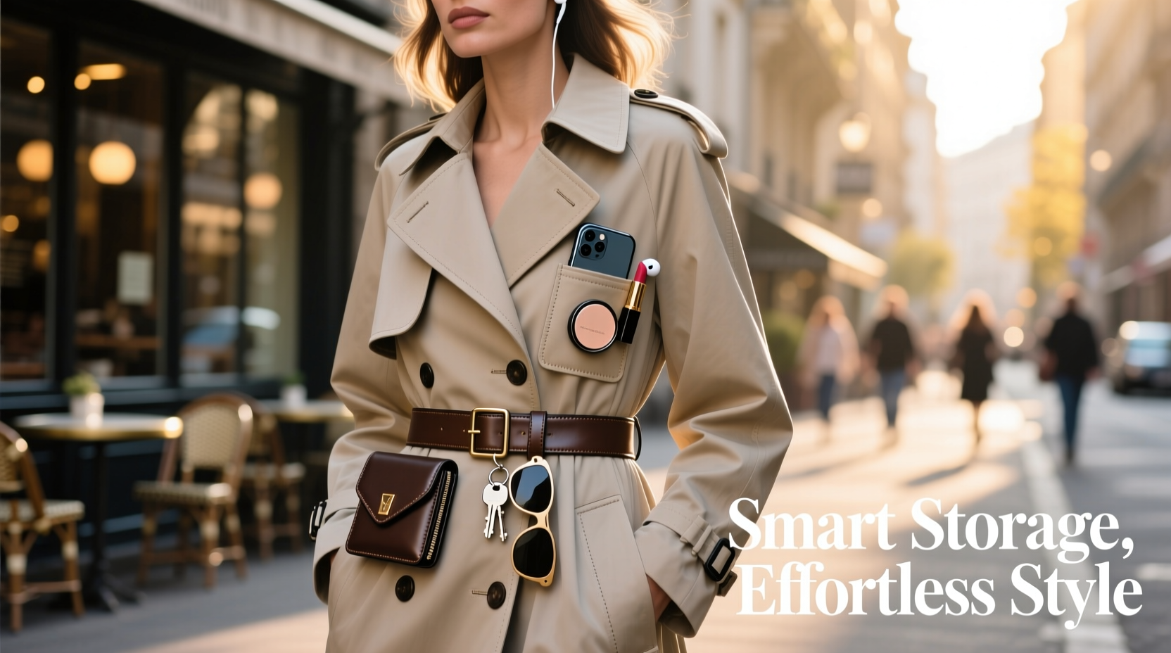 how to carry essentials without a purse using hidden pockets and belts