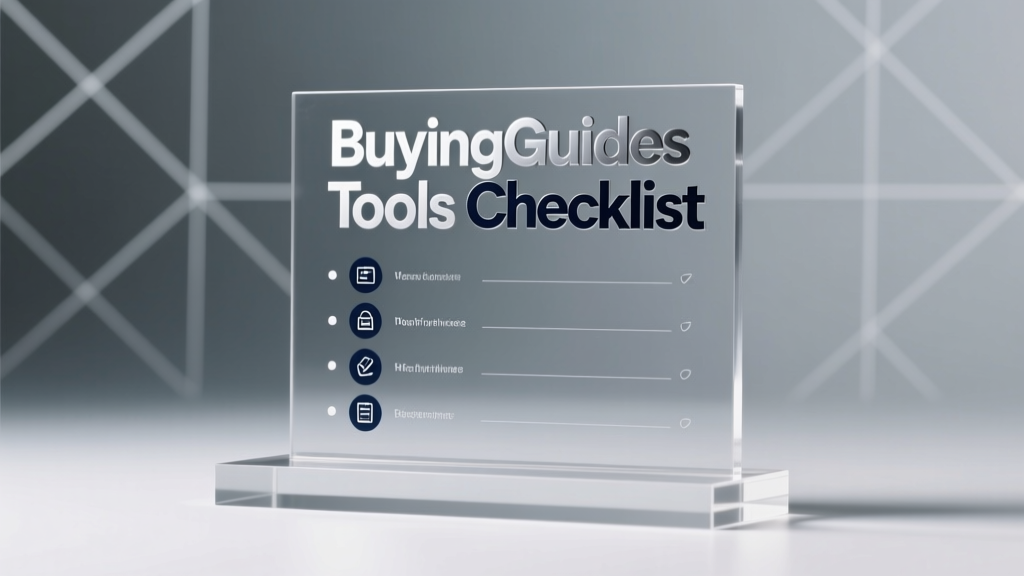 Buying Guides Tools Checklist: A Practical, Brand-Specific Reference for Homeowners and DIYers
