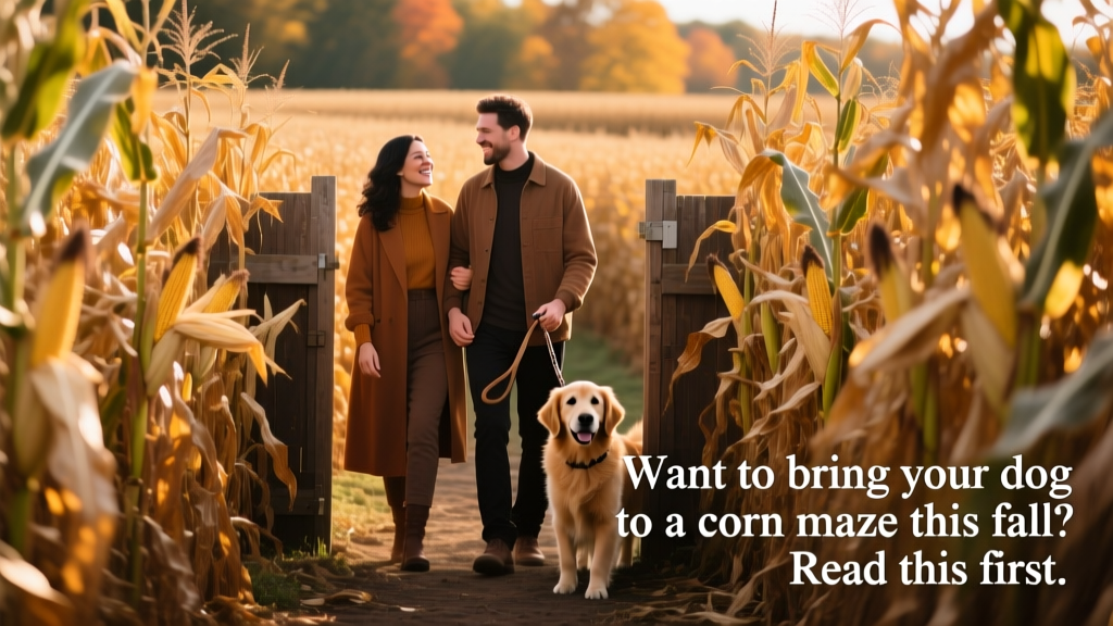 Want To Bring Your Dog to a Corn Maze This Fall? Read This First