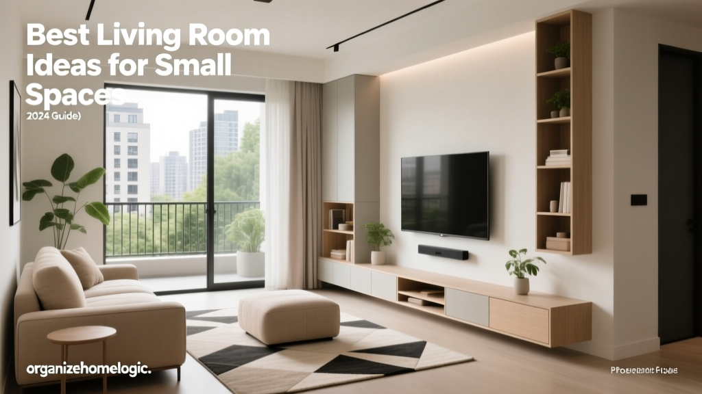 Best Living Room Ideas for Small Spaces (2024 Guide)