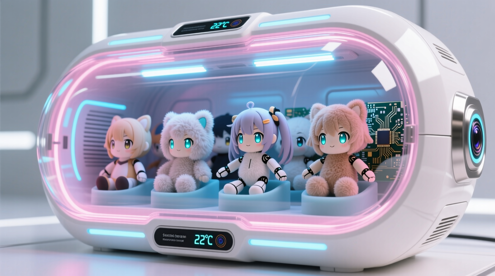 how to sanitize plush anime figures with electronics
