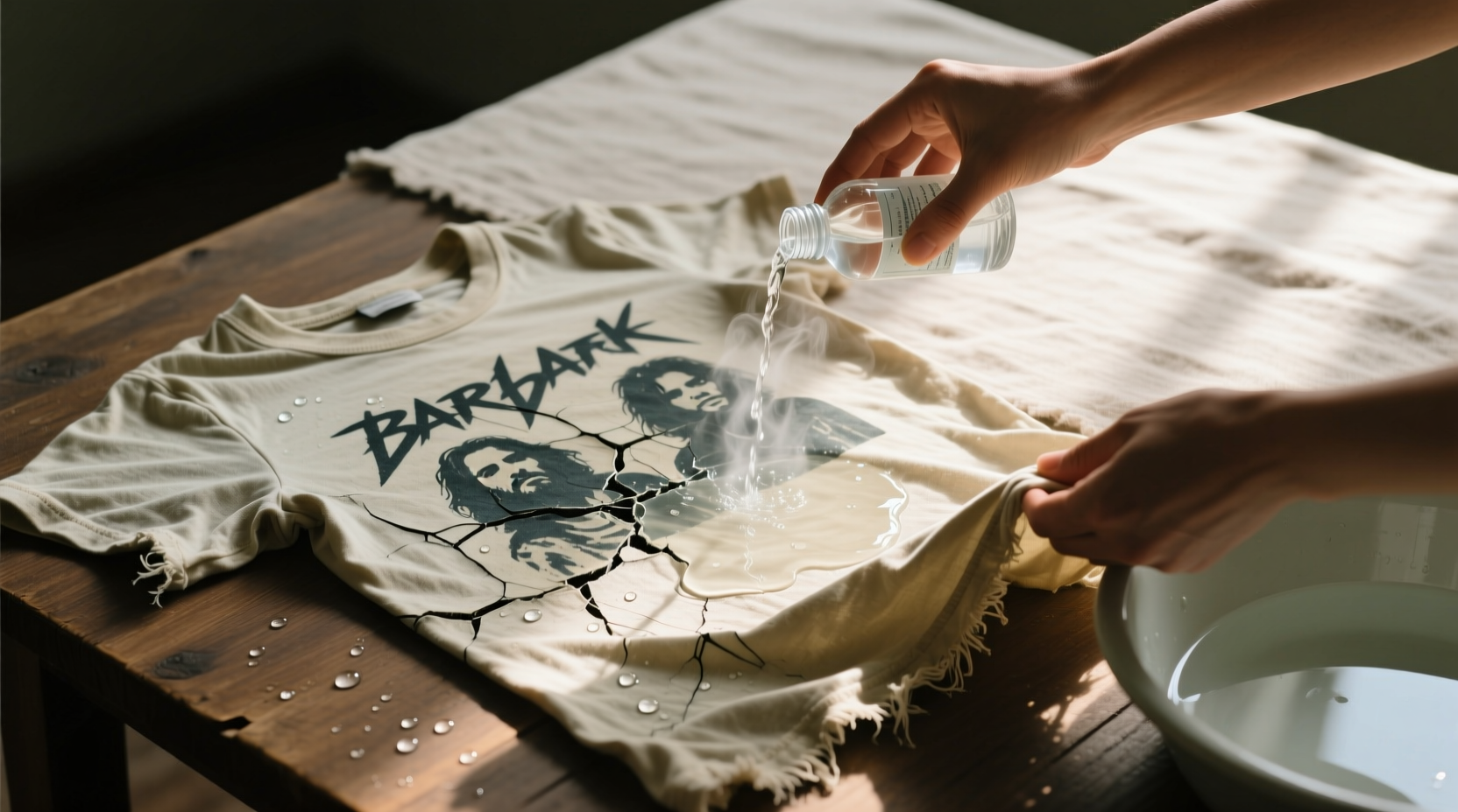 dry cleaning vintage band tees don t
