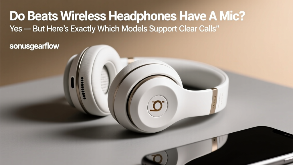 Do Beats Headphones Have a Mic? (2026 Verified)