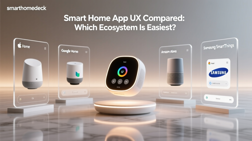 Smart Home App UX Compared: Which Ecosystem Is Easiest?