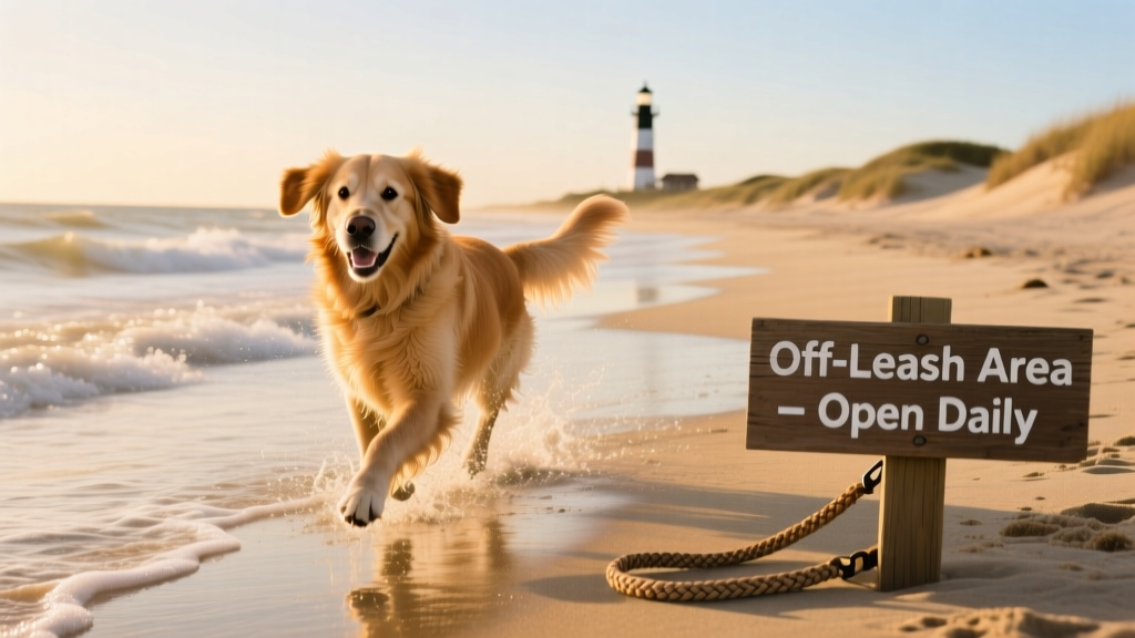 Golden Retriever at the beach