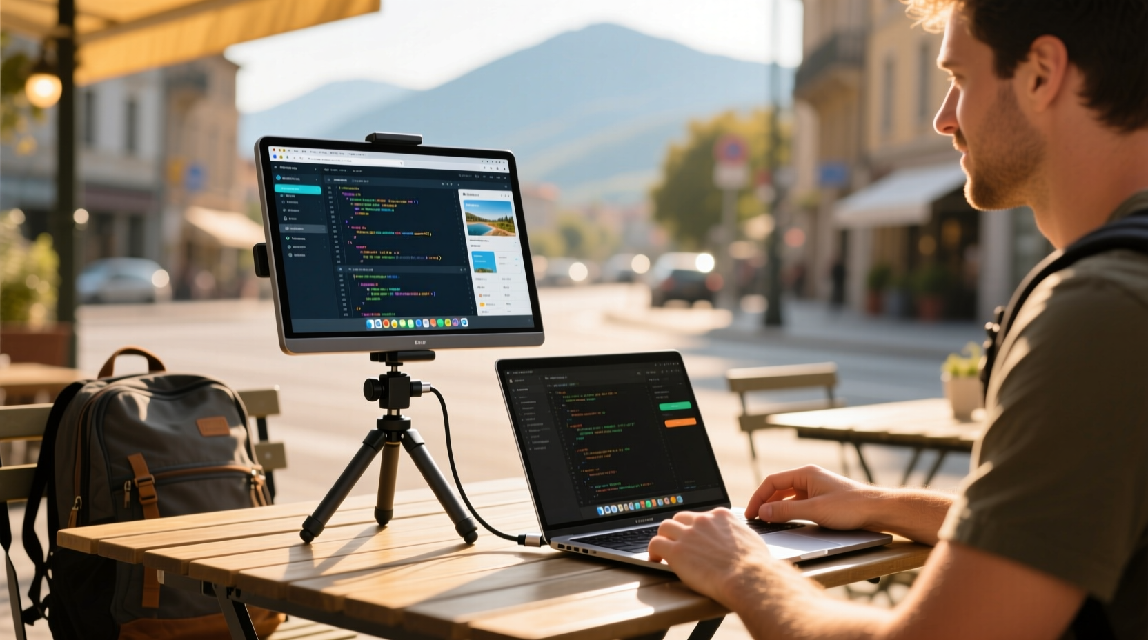 portable monitor for laptop is it worth the extra weight for digital nomads