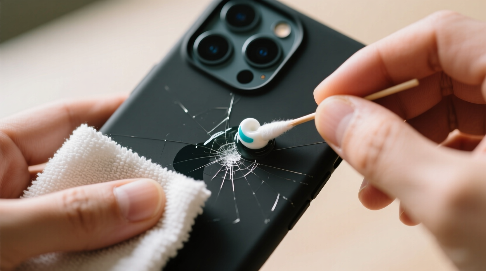 how to remove scratches from a matte phone case without ruining the finish