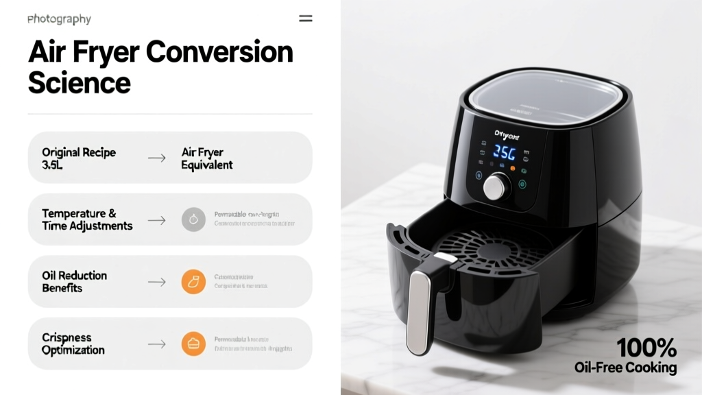 Air Fryer Recipe Conversion Guide: Science & Tips