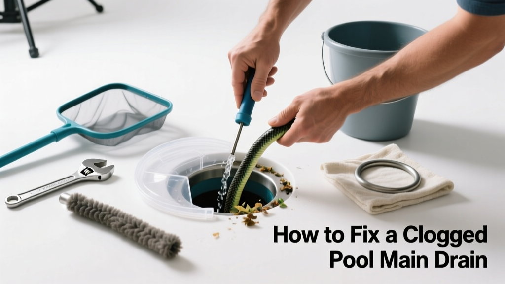 How to Fix a Clogged Pool Main Drain