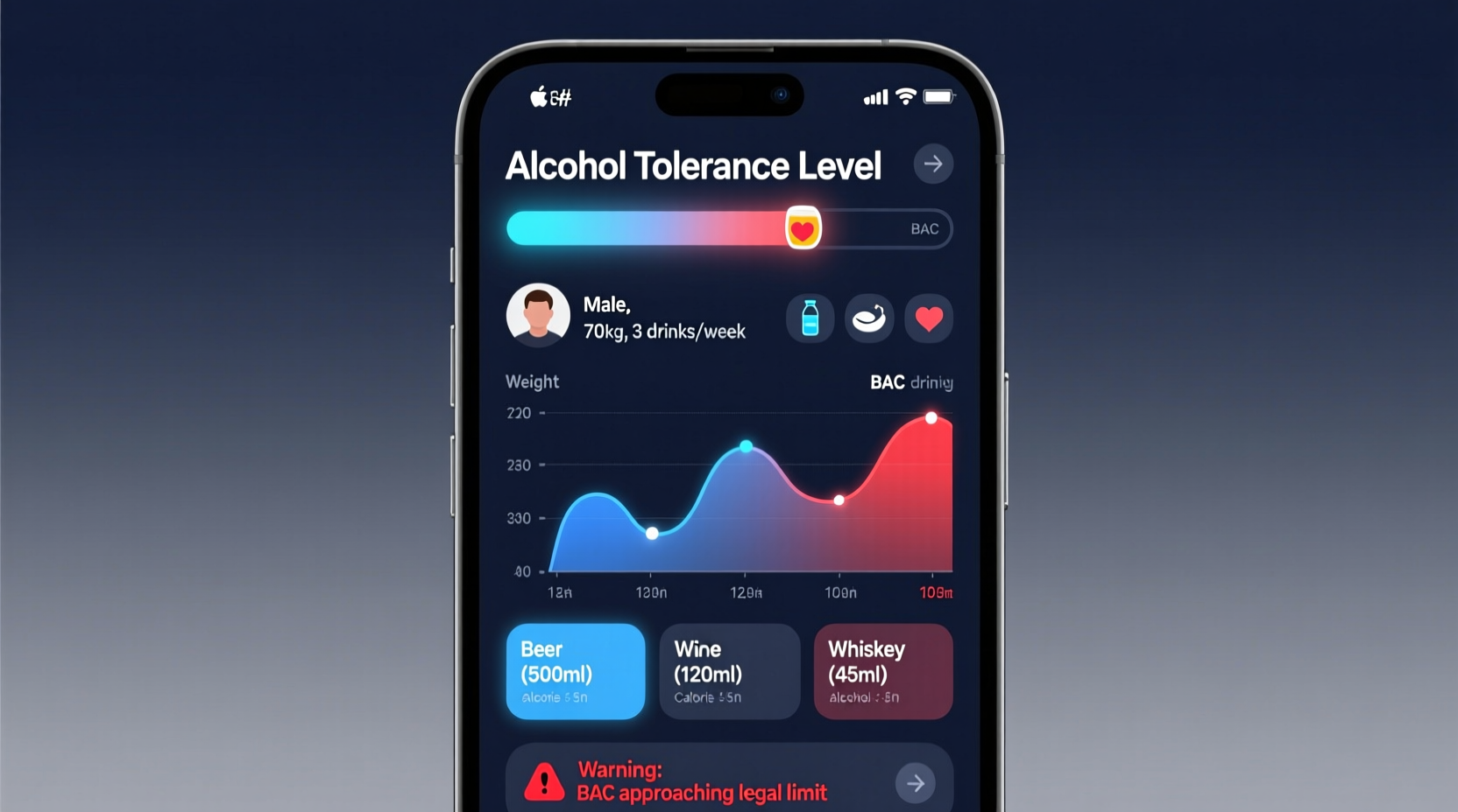 Alcohol Agent mobile app