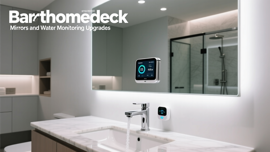 Smart Bathroom Mirrors and Water Monitoring Upgrades