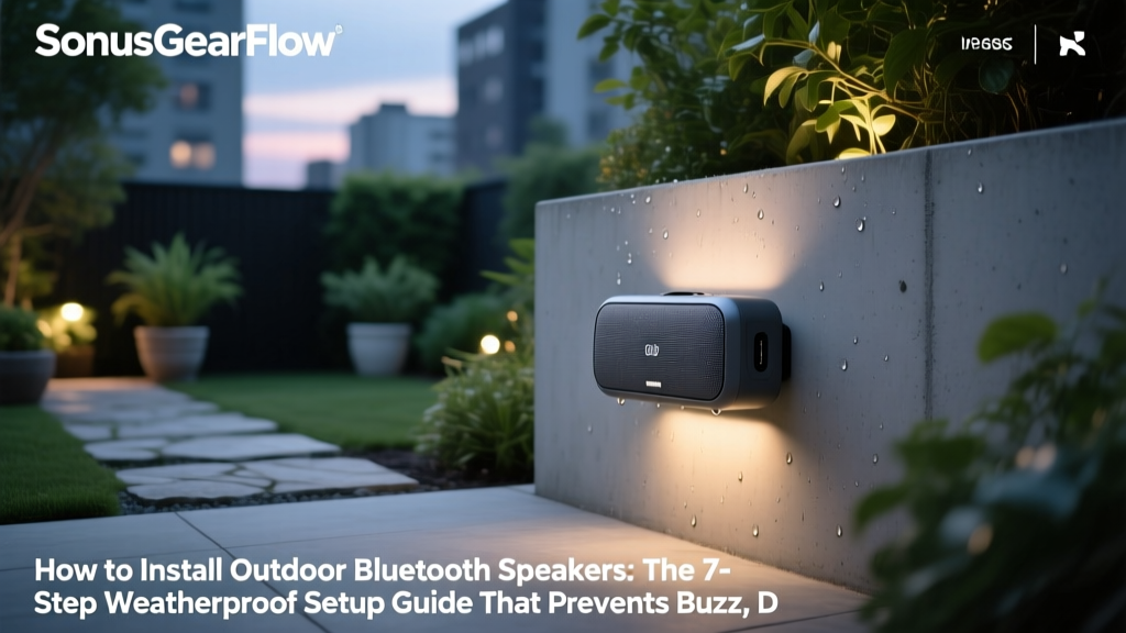 Outdoor Bluetooth Speakers: 7-Step Weatherproof Setup (2026)