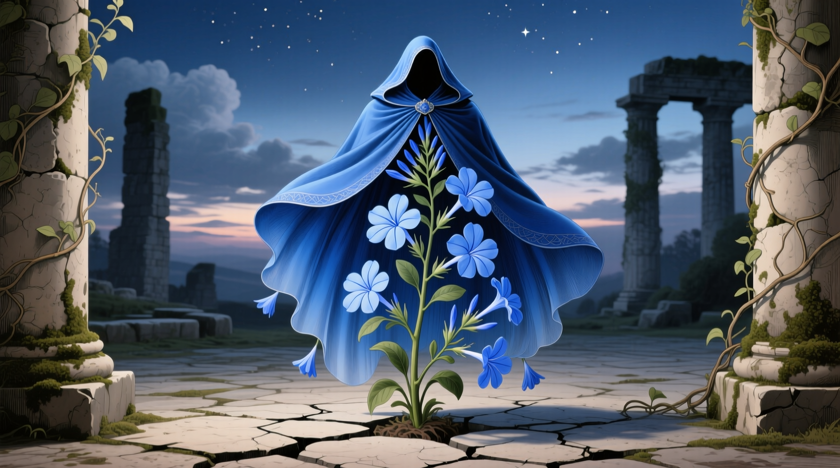 blue cape plumbago