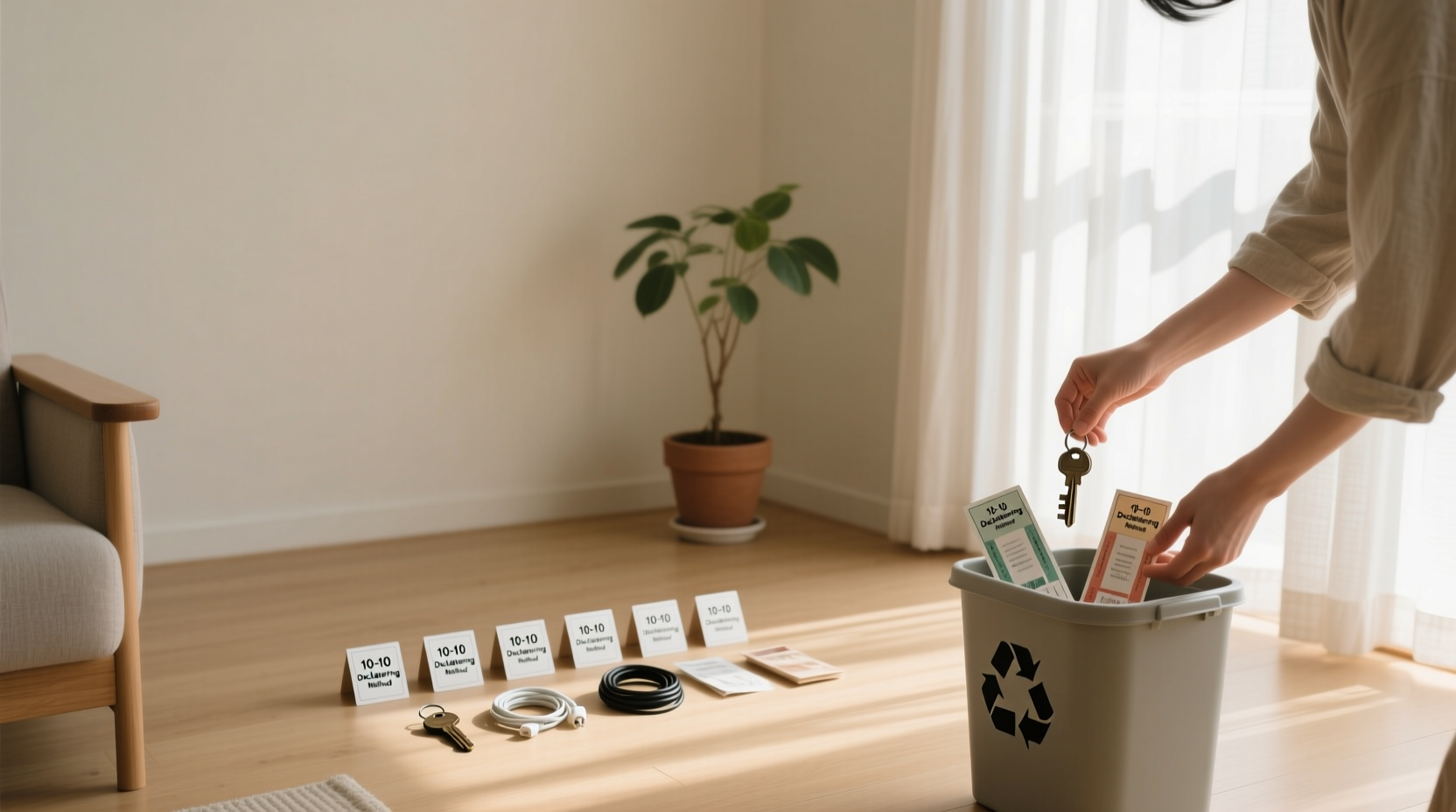 10 10 decluttering method