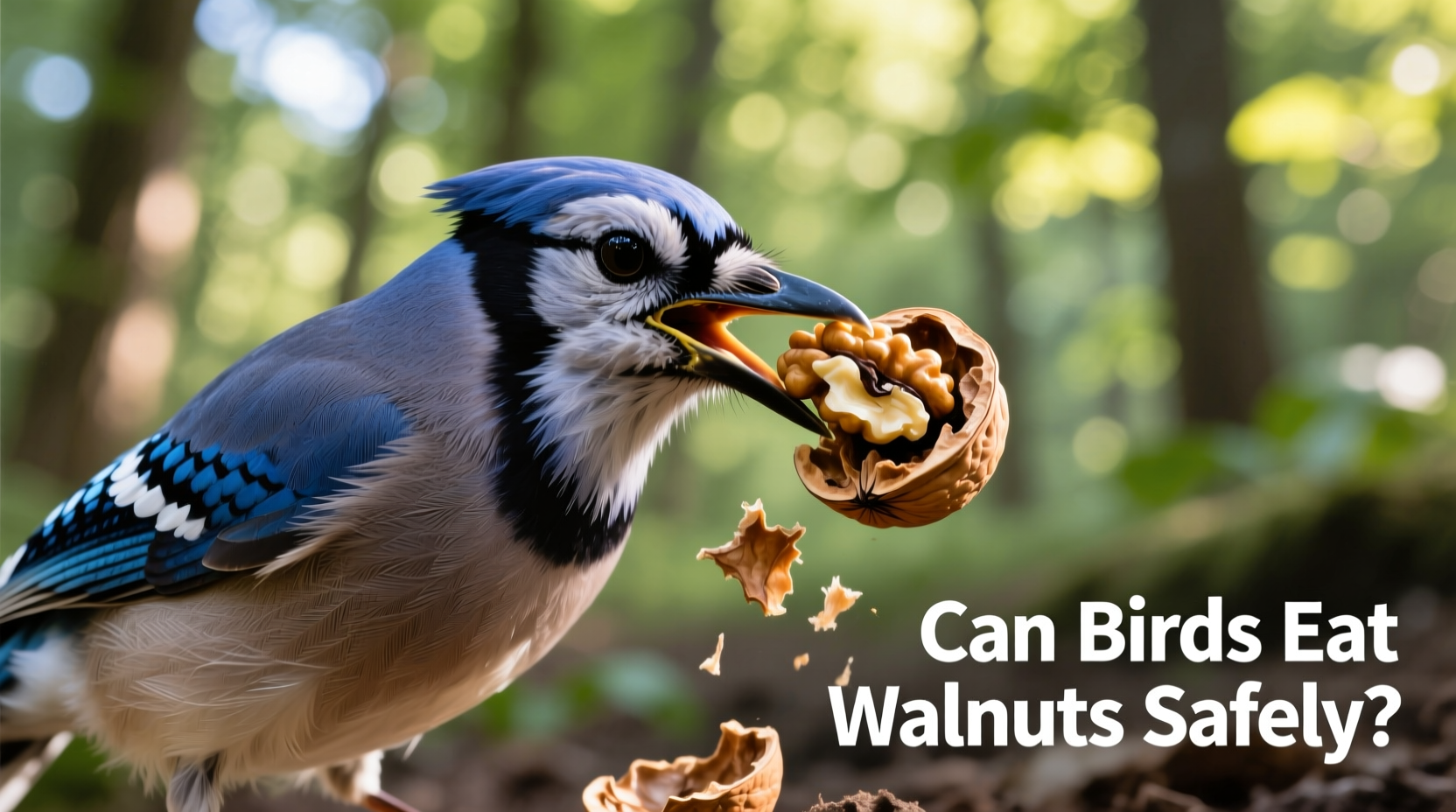 can birds eat walnuts