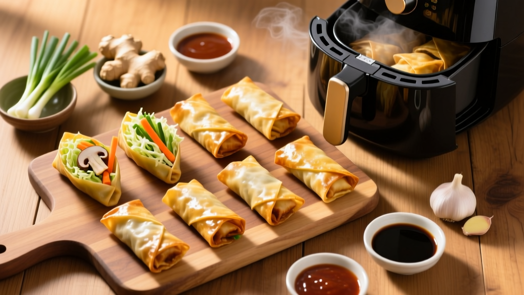 12 Crispy Egg Roll Wrapper Air Fryer Recipes