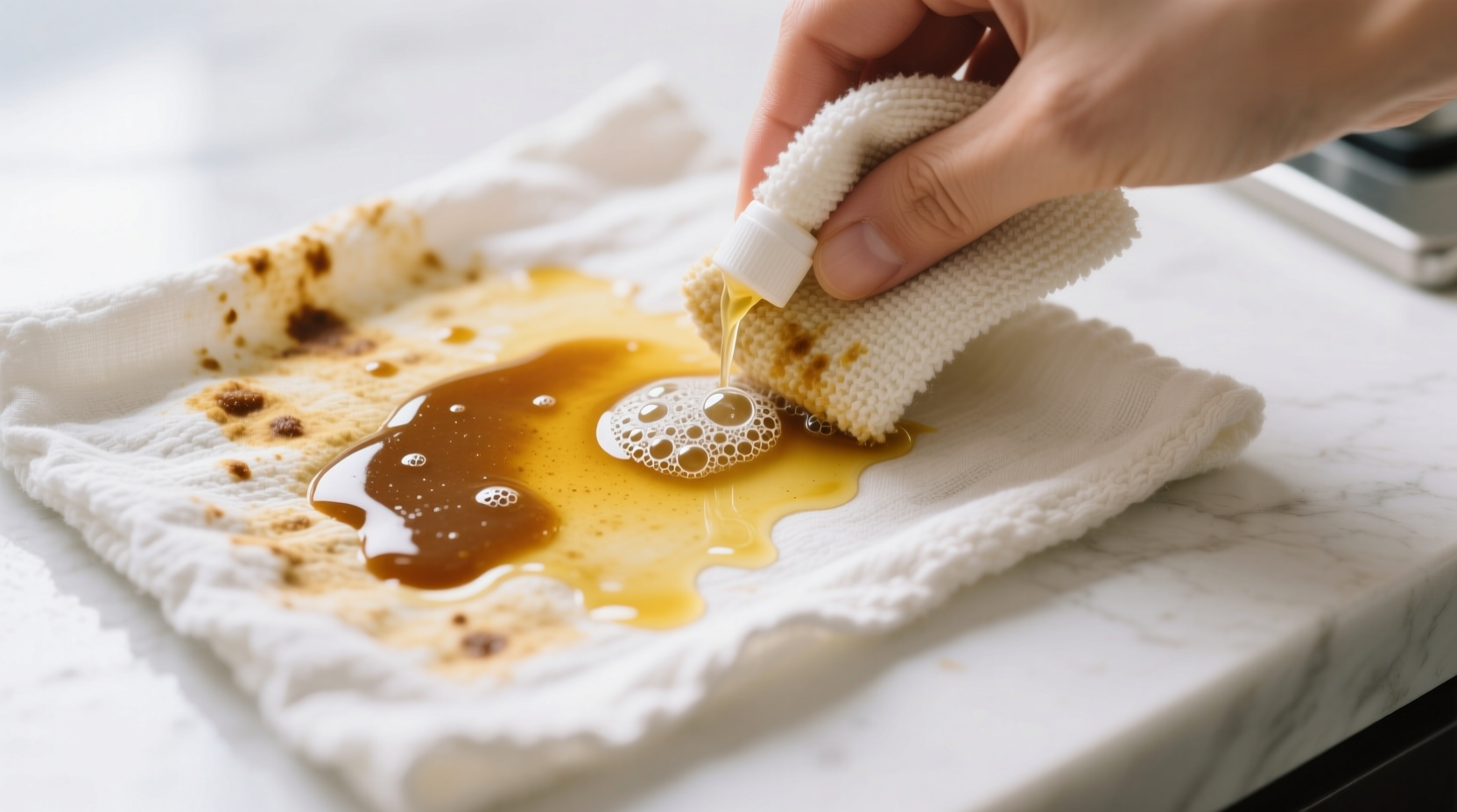 how to remove set in curry stains from cotton