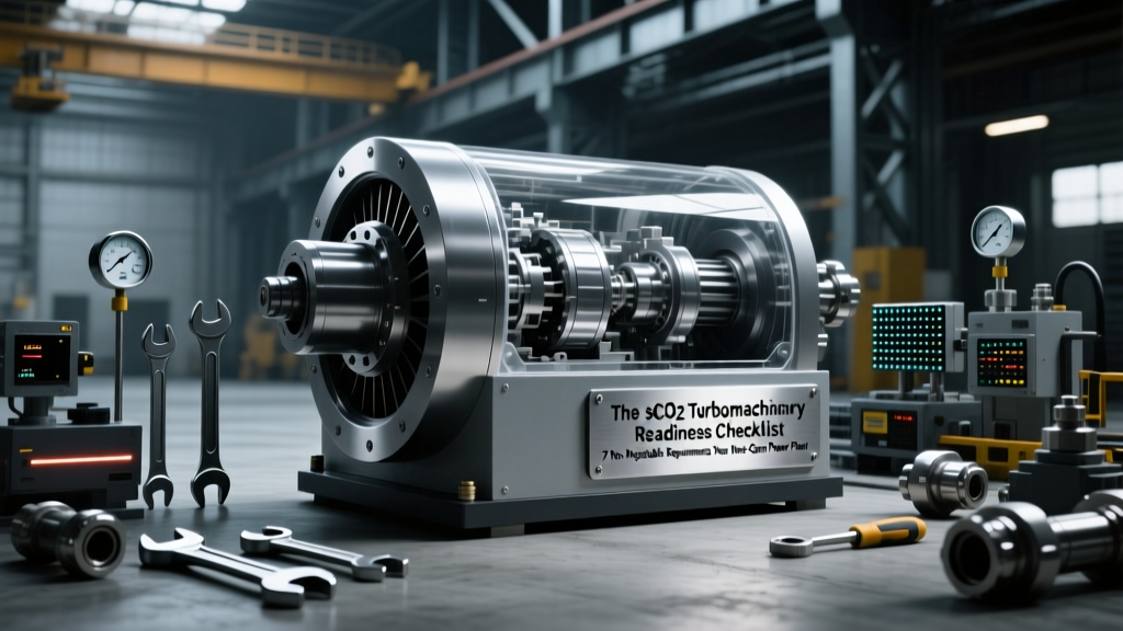 sCO₂ Turbomachinery Readiness Checklist: 7 Must-Meet