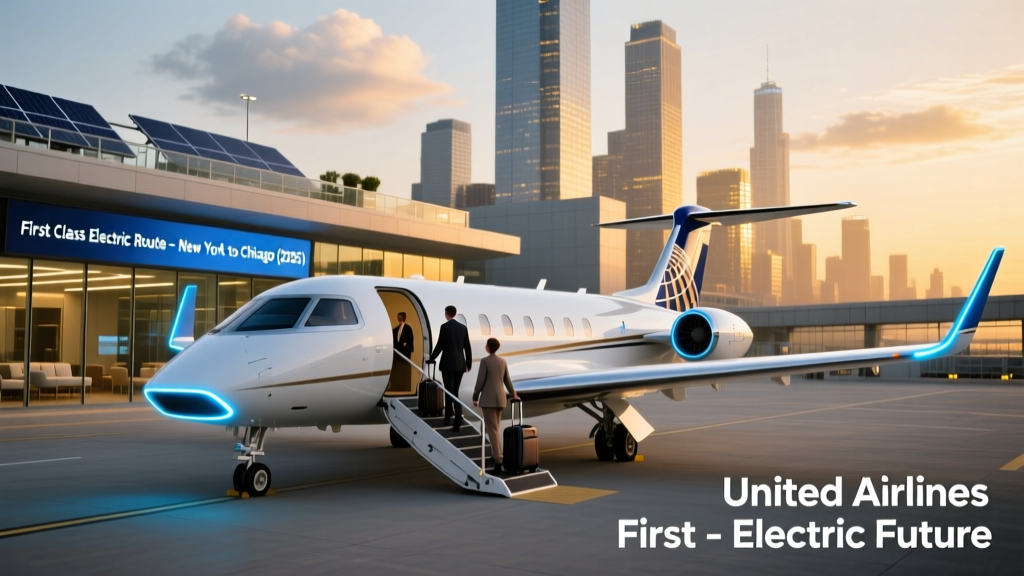 United Airlines Launches First Electric Air Taxi Route: What It Means for Travelers and the Hospitality Industry