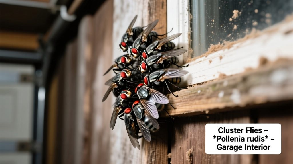 Cluster Flies in Garage: Identification & Control