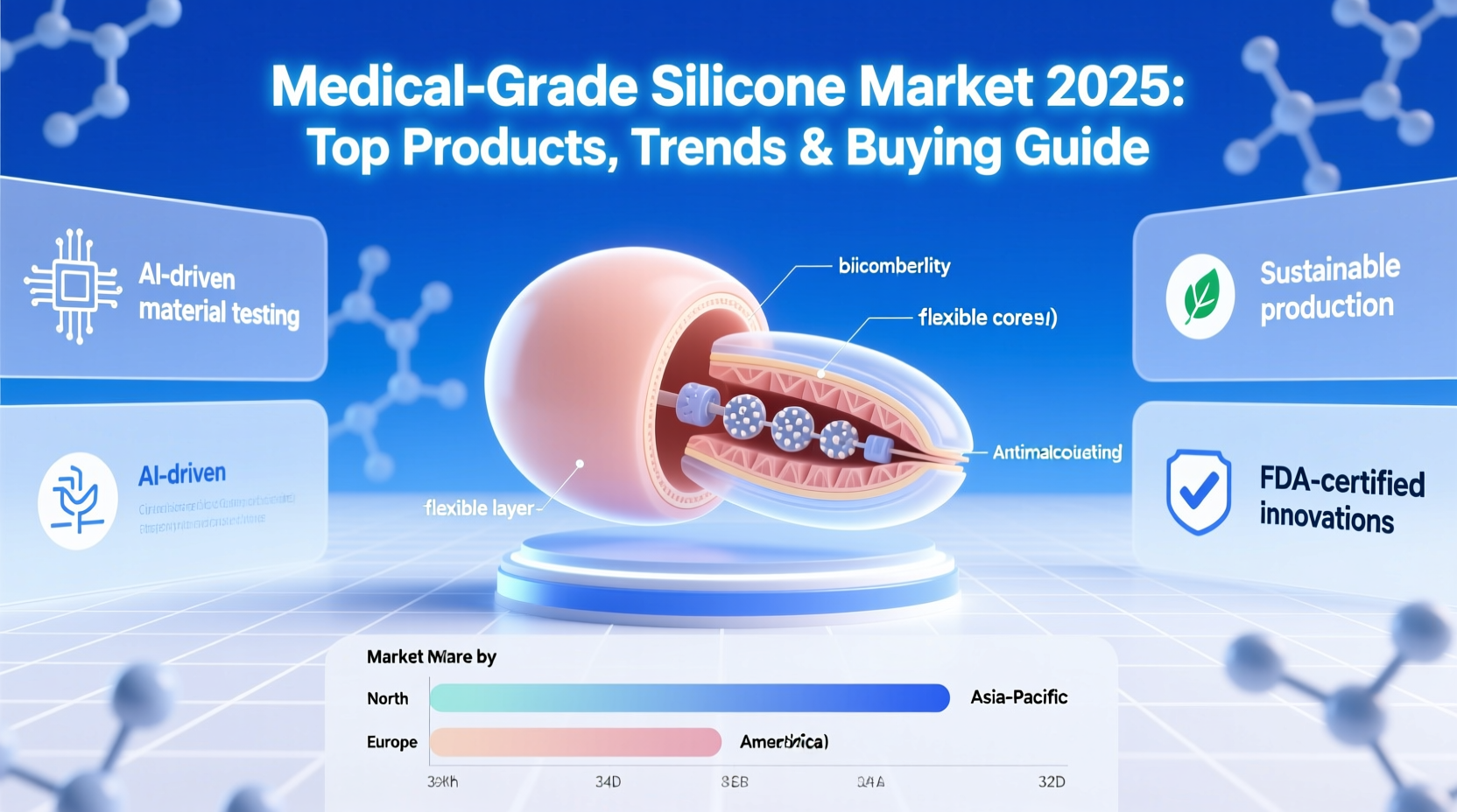 best selling medical silicone