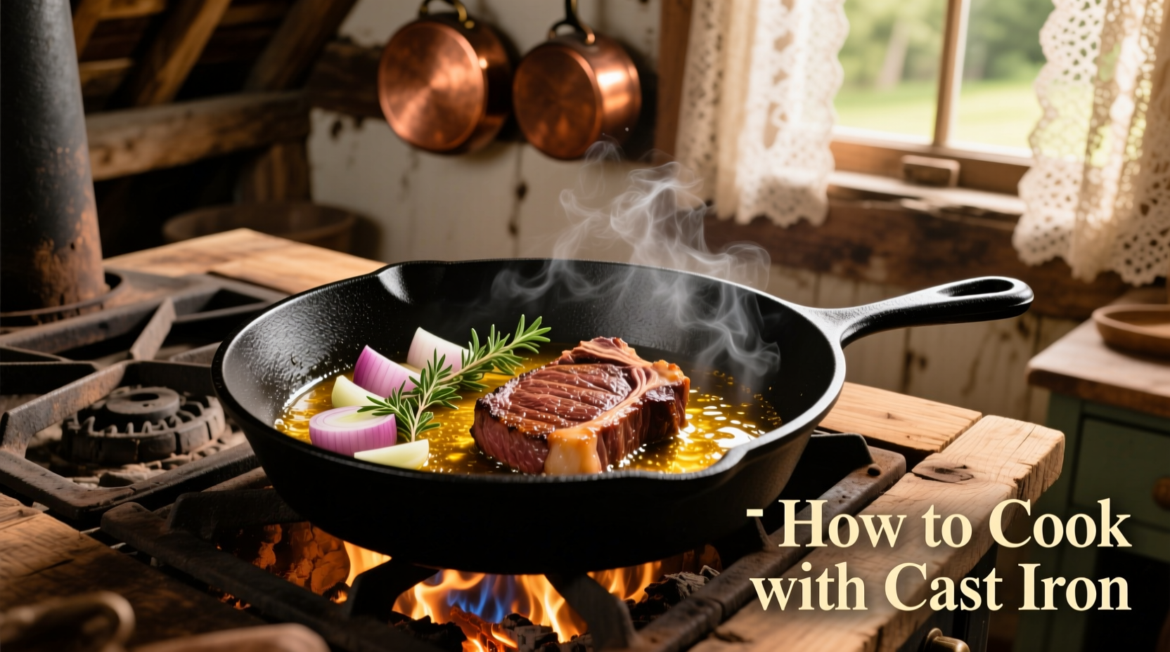 how to cook with cast iron