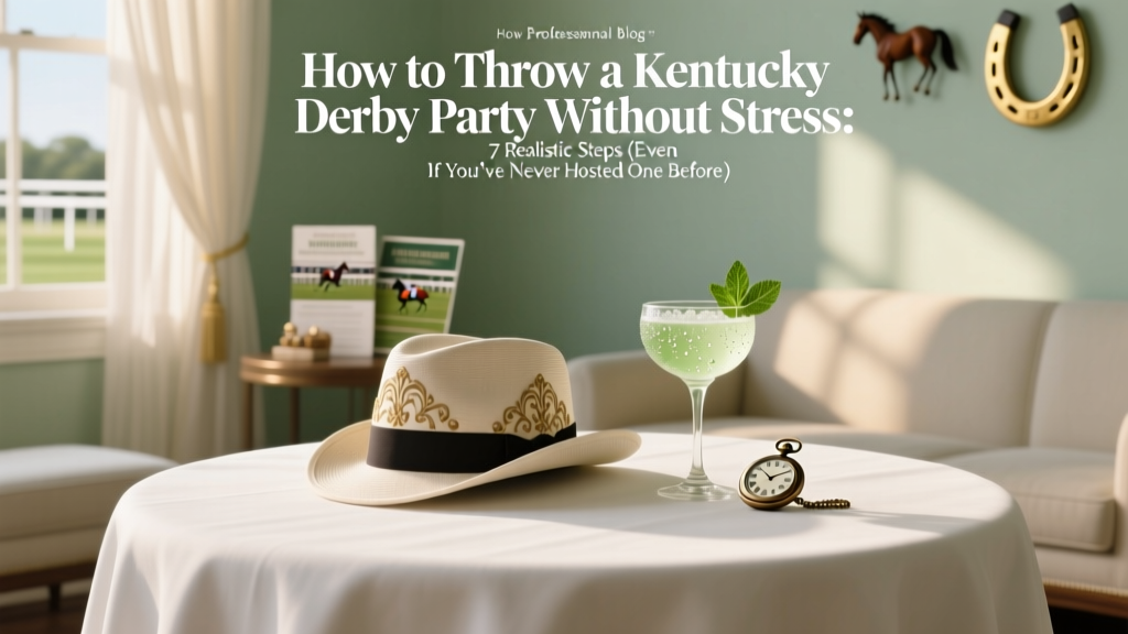 Kentucky Derby Party: 7 Stress-Free Steps (2026)