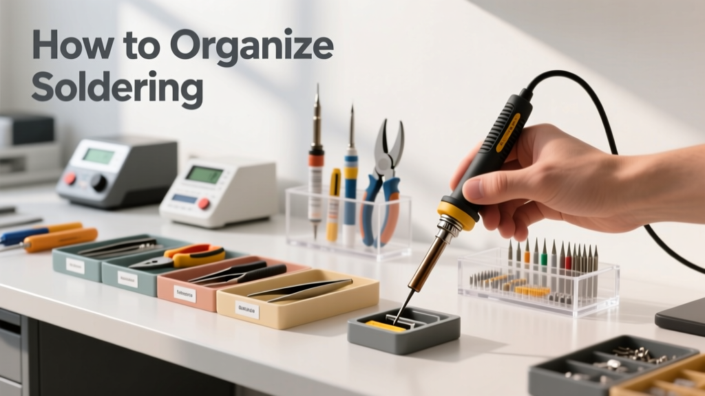 How To Organize Soldering: A Practical, Space-Efficient Workflow for MCU and Raspberry Pi Prototyping