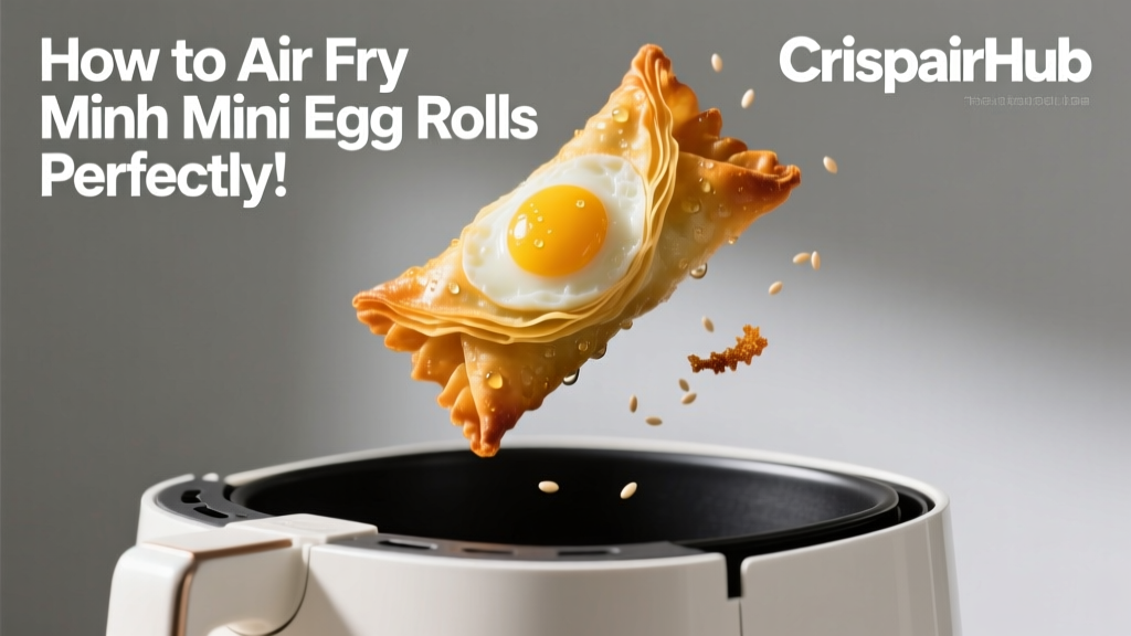 How to Air Fry Minh Mini Egg Rolls Perfectly
