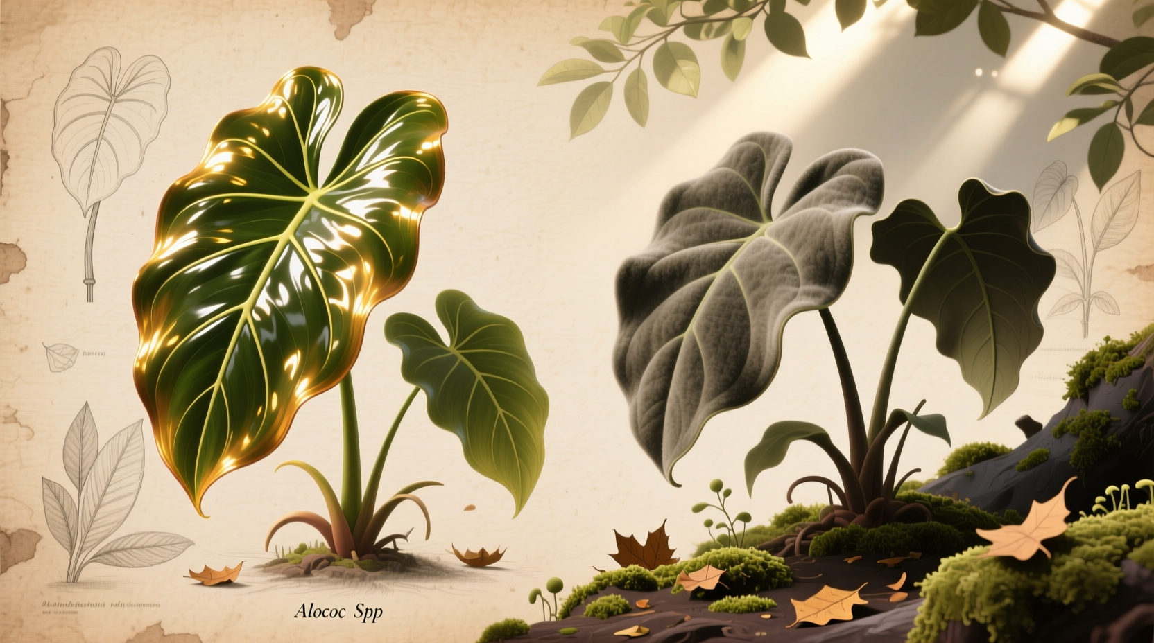 elephant ear plants sun or shade