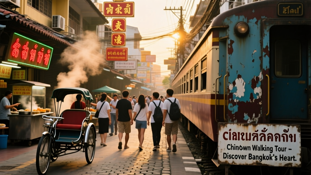Chinatown Bangkok Walking Tour Experience Story: A Sensory Journey Through Yaowarat’s Lanes
