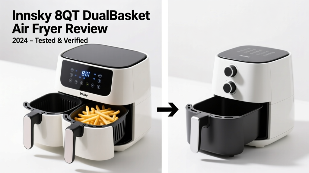 Innsky 8QT Dual-Basket Air Fryer Review (2026)