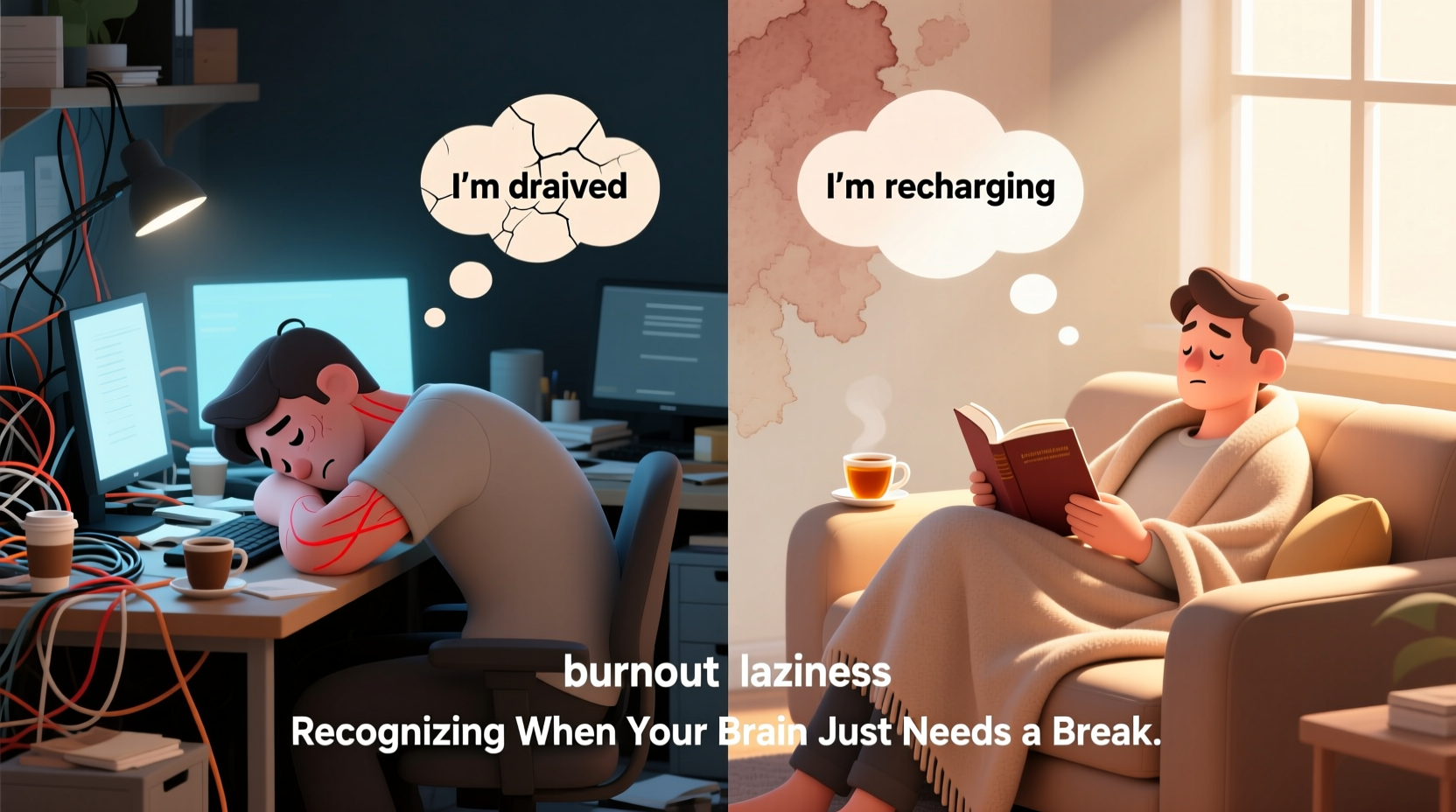 burnout vs laziness recognizing when your brain just needs a break