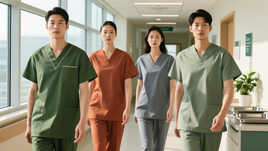 Wrinkle-Resistant Healthcare Uniforms: Sustainable & Smart