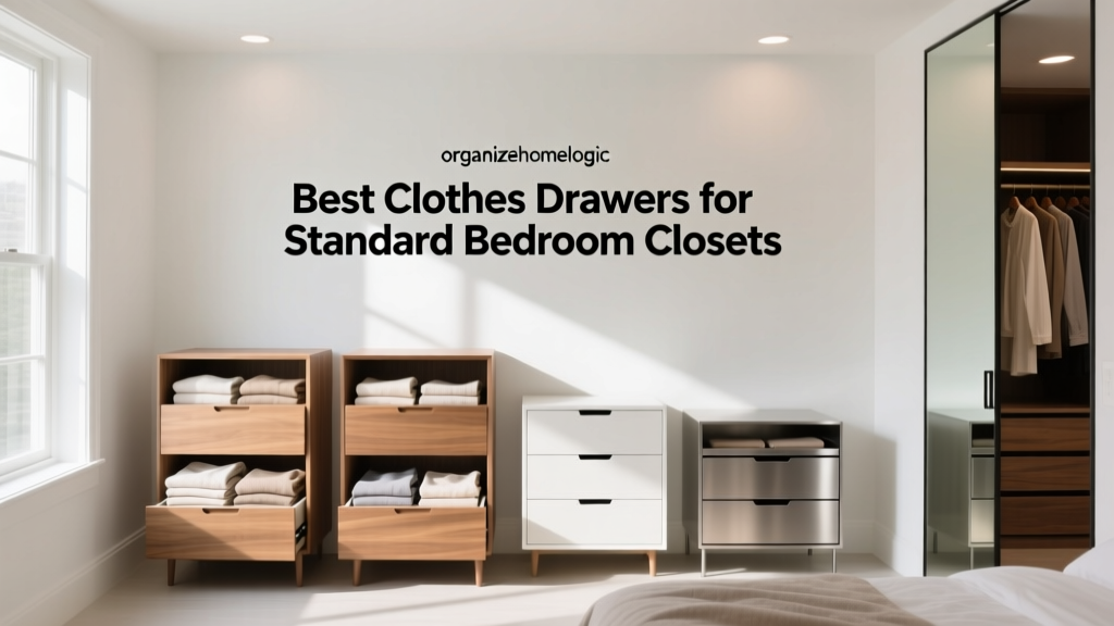 Best Clothes Drawers for Standard Bedroom Closets