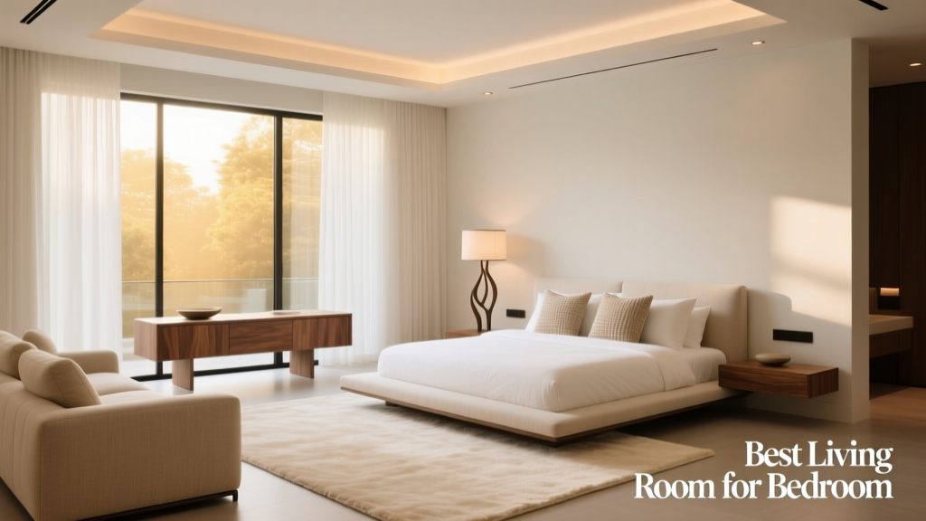 Best Living Room Layouts for Small Bedrooms