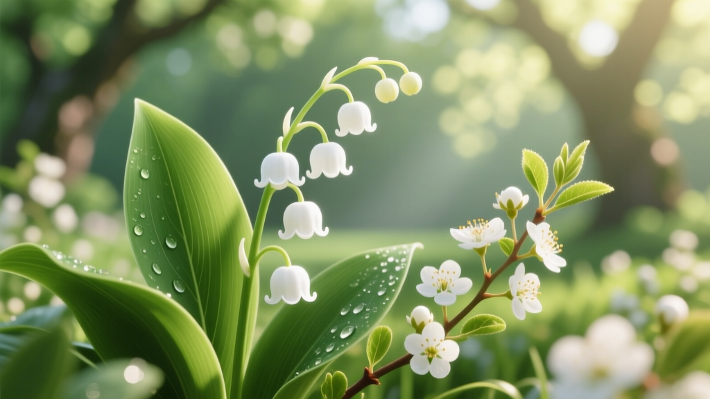 Birth Flower for May: Lily of the Valley and Hawthorn — Meanings, History, and Growing Guide