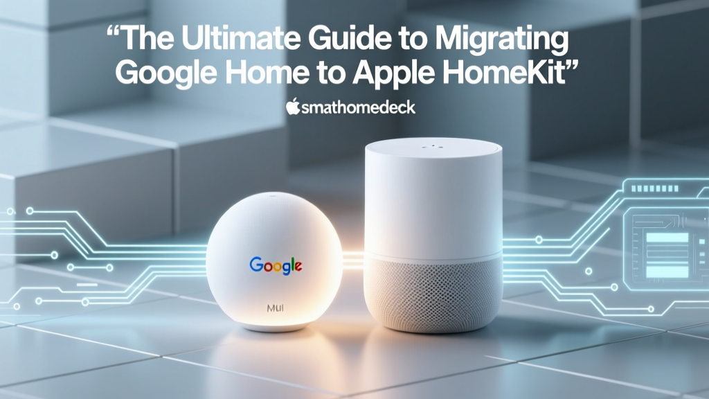 The Ultimate Guide to Migrating Google Home to Apple HomeKit