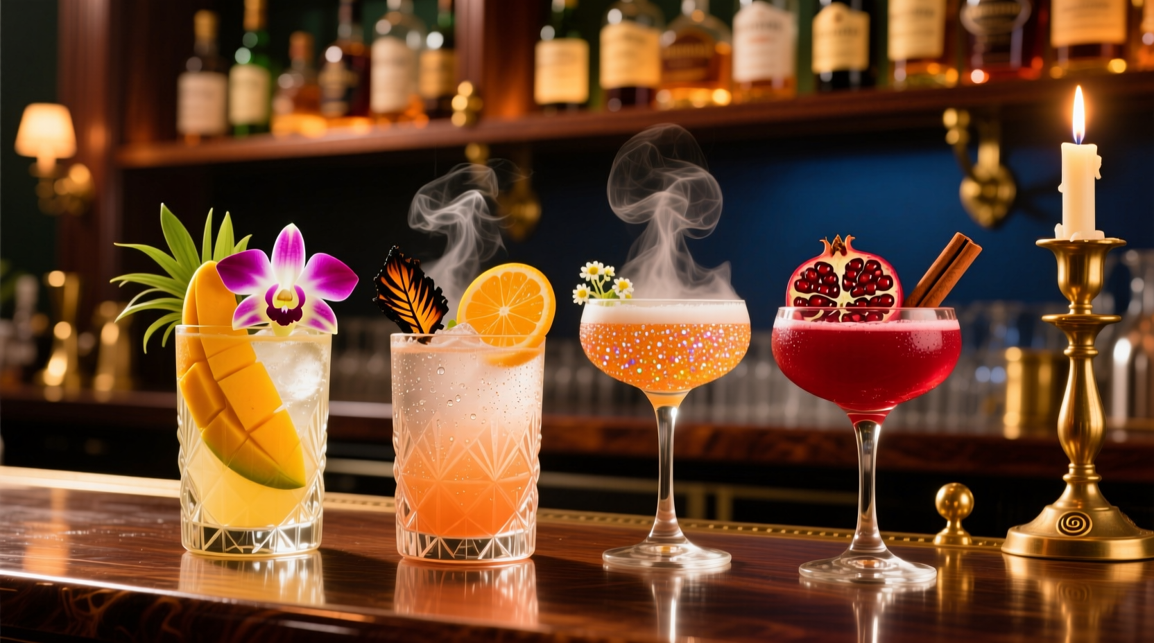 steeping cocktails
