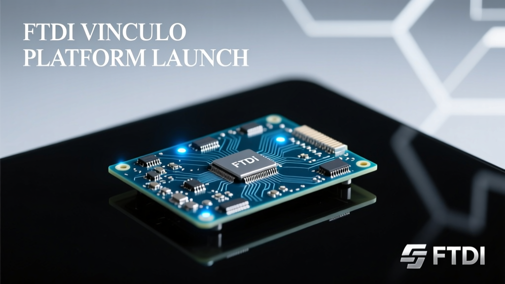 FTDI Unveils Vinculo Development Platform: A New Standard for Embedded USB Connectivity and Rapid Prototyping
