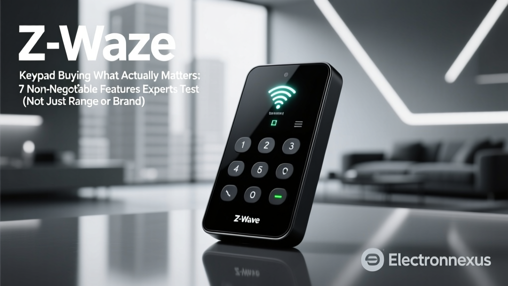 Z-Wave Keypad Buying What Actually Matters: 7 Non-Negotiable Features Experts Test (Not Just Range or Brand)