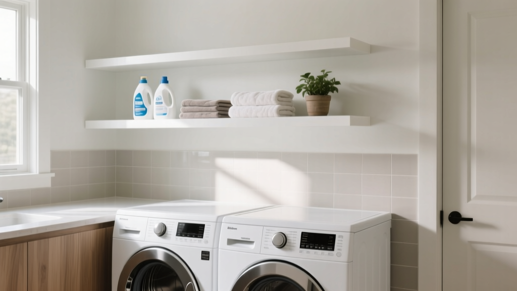 Best Shelves Over Washer & Dryer (Budget-Friendly Guide)