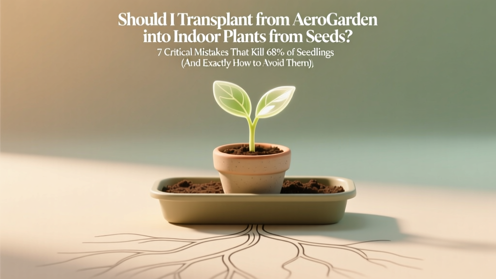 AeroGarden Transplant Guide: Save Your Seedlings