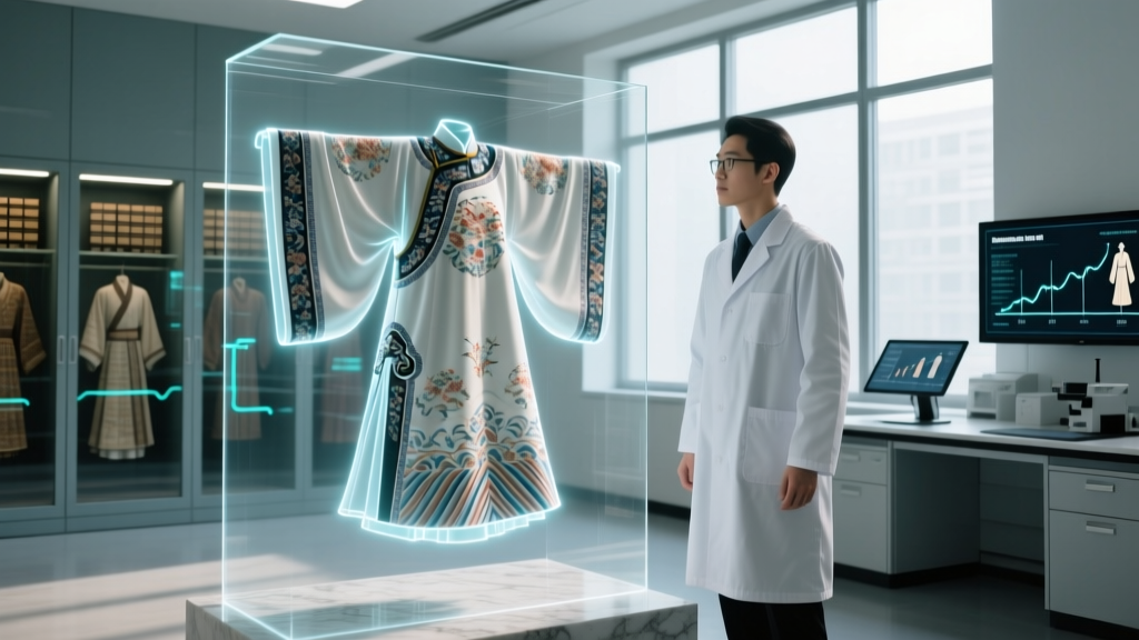 3D Fabric Drape Analysis in Chinese Fashion History Research 2026