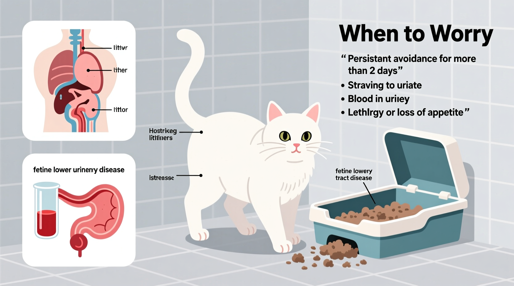 why is my cat suddenly avoiding the litter box and when should i be concerned