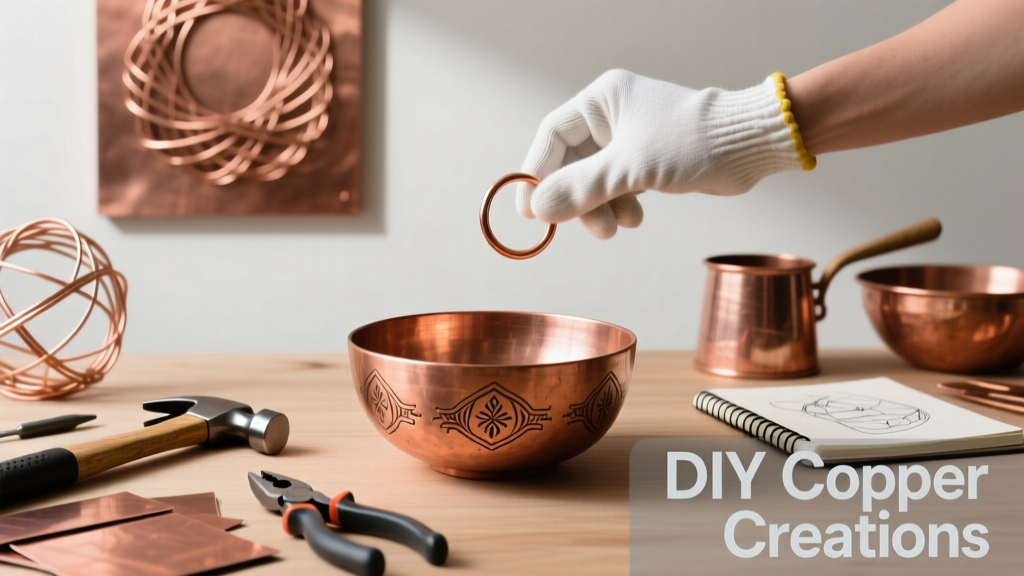 12 Practical DIY Copper Projects You Can Build at Home — From Kitchen Hardware to Lighting Fixtures