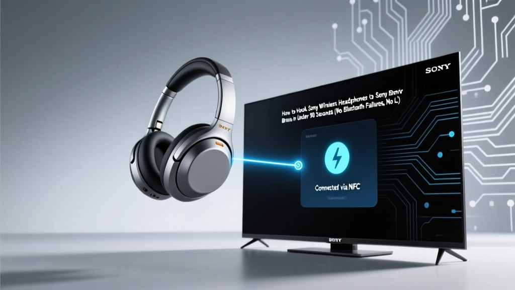 Sony Wireless Headphones to Bravia: 90-Second Setup (2026)