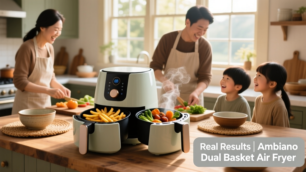 Ambiano Dual Basket Air Fryer Review & Real Results